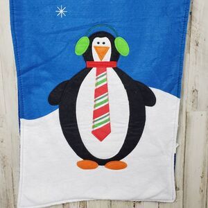 Penguin Table Runner Blue